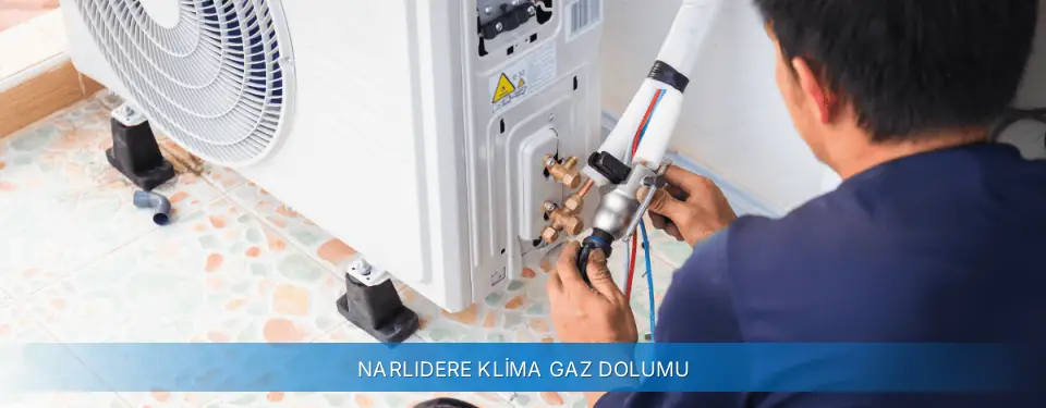 Narlıdere İlçemi Carrier Klima Gaz Dolumu